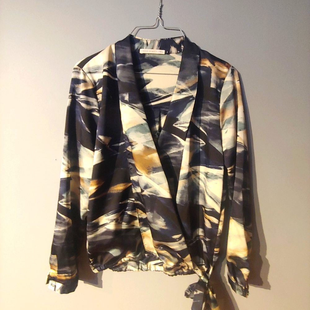 NWOT Three Eighty Two Top, Made in USA